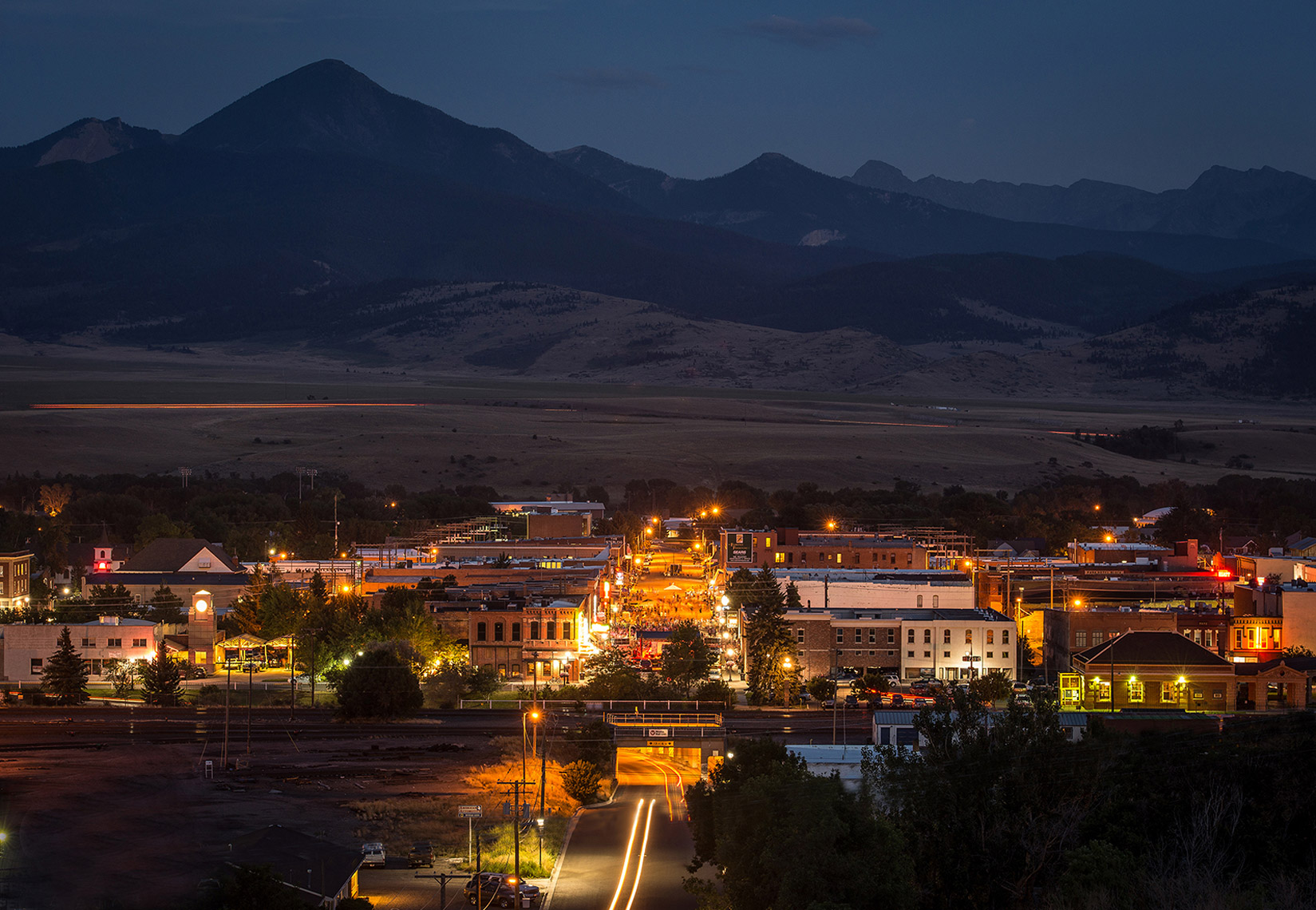 Livingston, Montana downtown